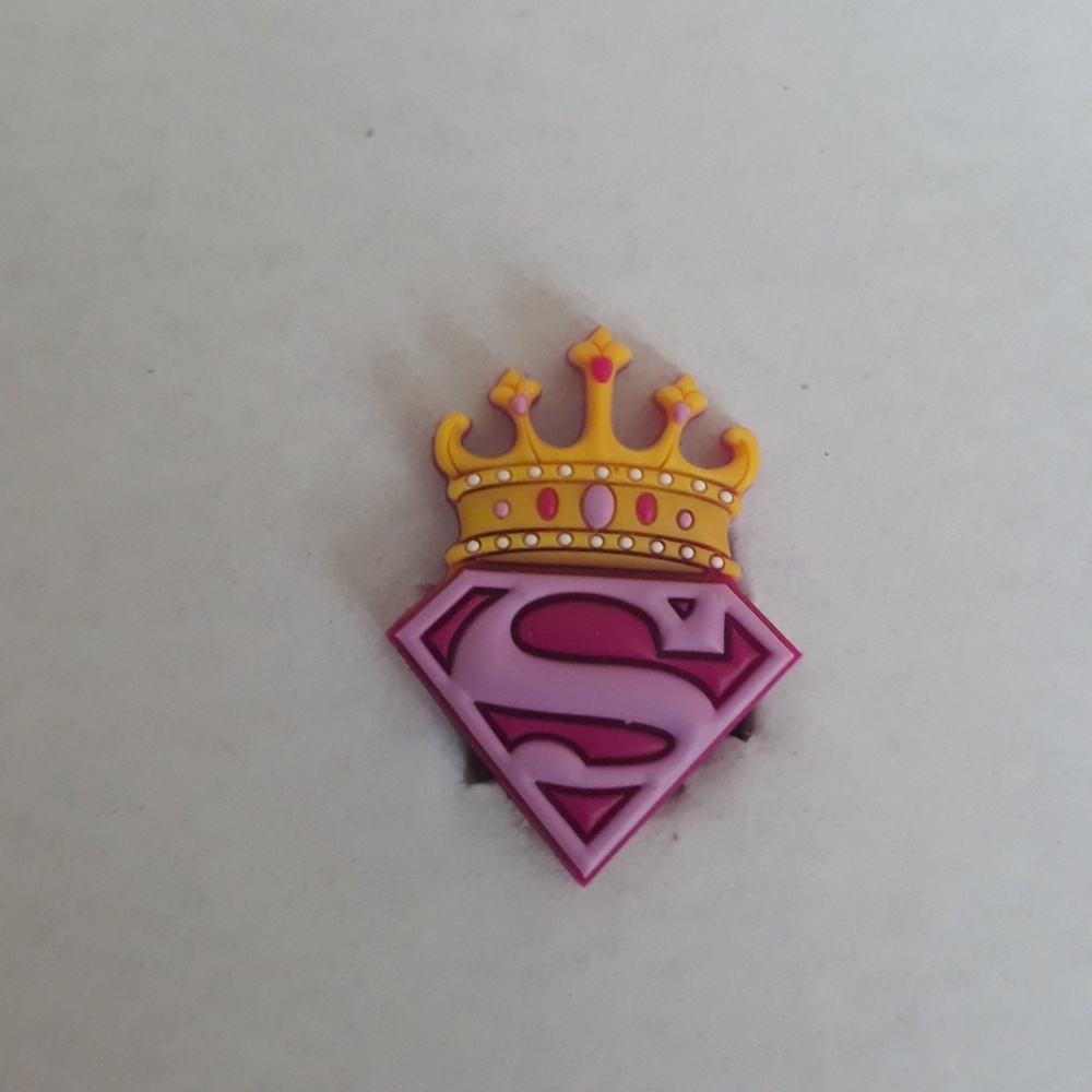 CROCS Jibbitz Super Girl Crown Charm